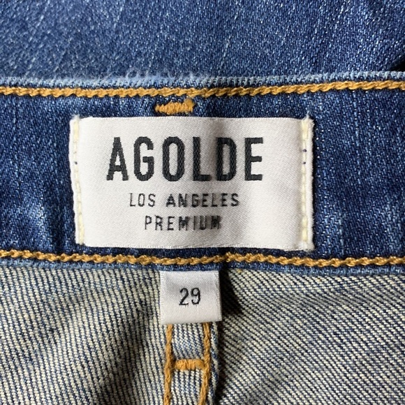 Agolde Sophie‎ Distressed High Rise Skinny in Kansas City - Picture 5 of 6